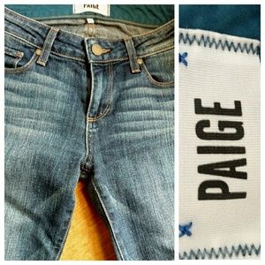 Paige Skyline Ankle Peg Jeans